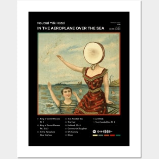Neutral Milk Hotel - In the Aeroplane Over the Sea Tracklist Album Posters and Art